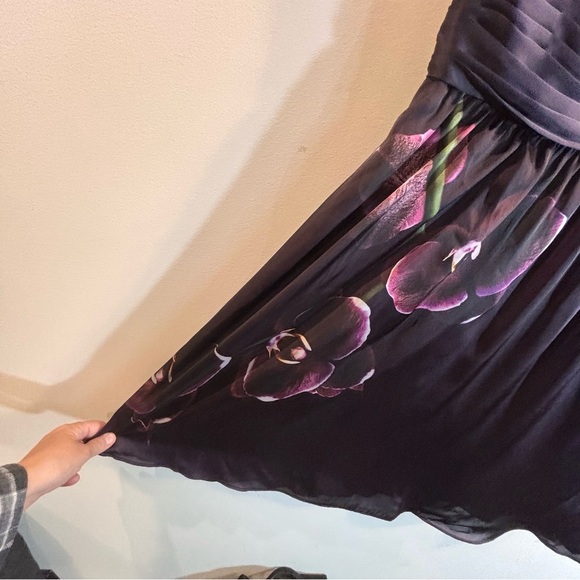 ALTUZARRA for Target Sz 16 Dress Orchid Criss Cross Bodice Gathered Skirt NEW - Picture 9 of 13